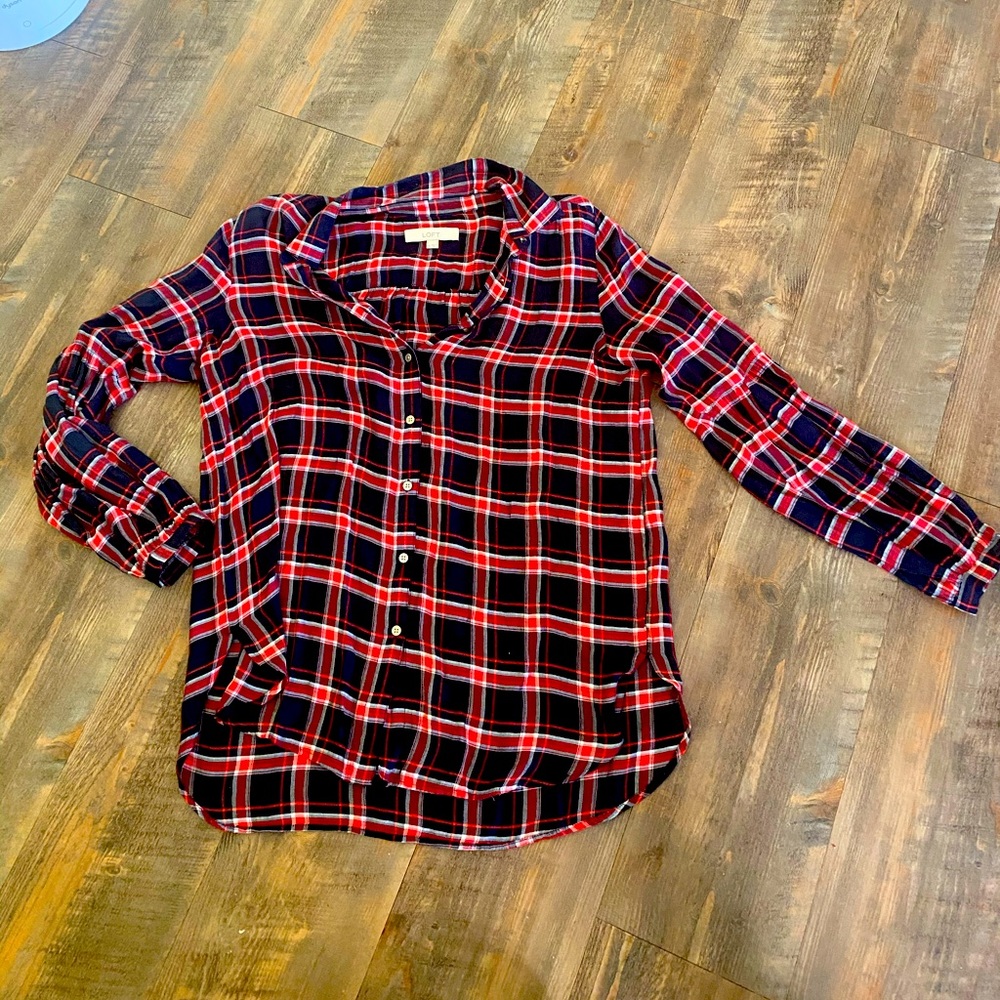 Loft Long Sleeve Button Down Shirt